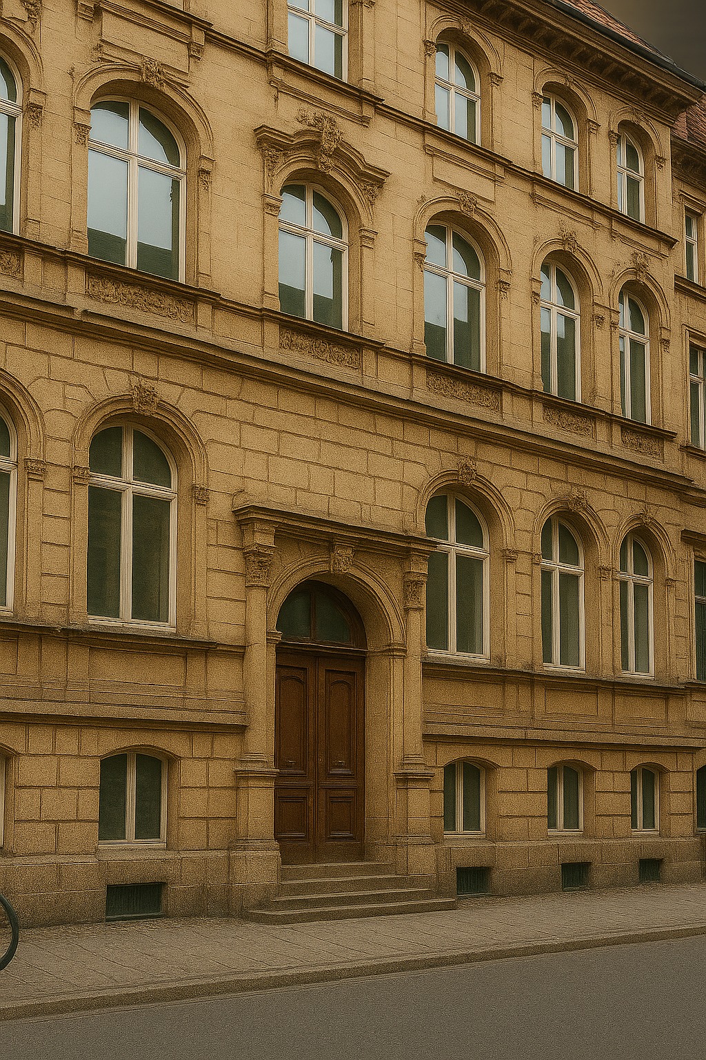 Campus courtyard